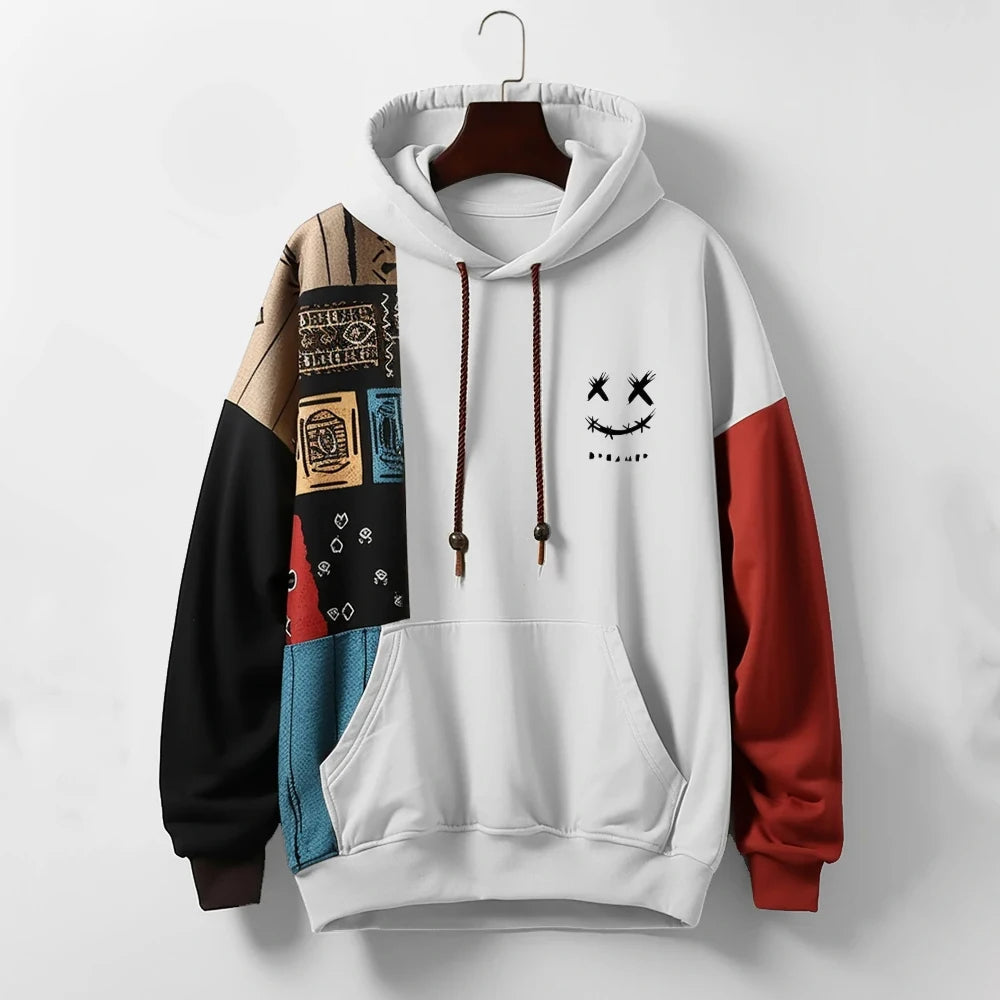 HARRISON OF CALIFORNIA | PATTERNED SWEATSHIRT FOR MEN