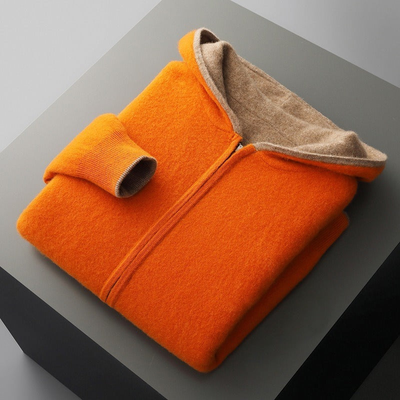 HARRISON OF CALIFORNIA | WOOL HOODIE FOR MEN