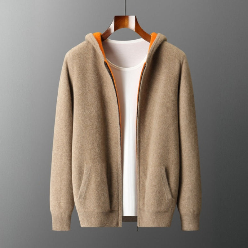 HARRISON OF CALIFORNIA | WOOL HOODIE FOR MEN