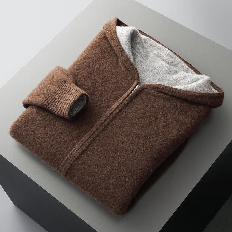 HARRISON OF CALIFORNIA | WOOL HOODIE FOR MEN