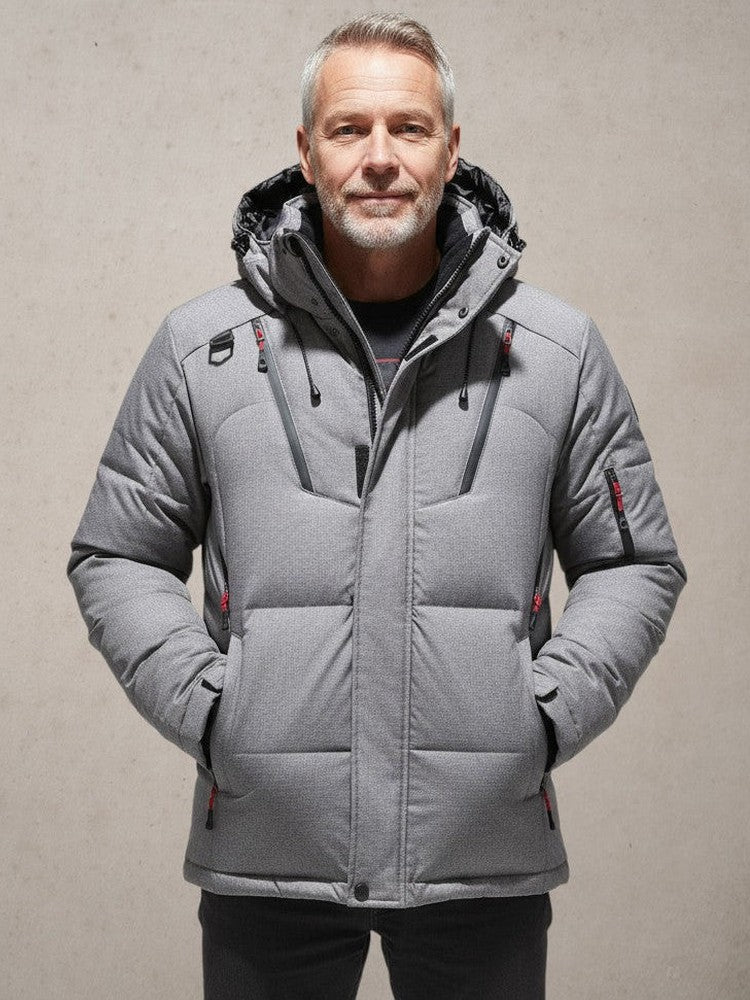 HARRISON OF CALIFORNIA | SOLID WINTER JACKET FOR MEN