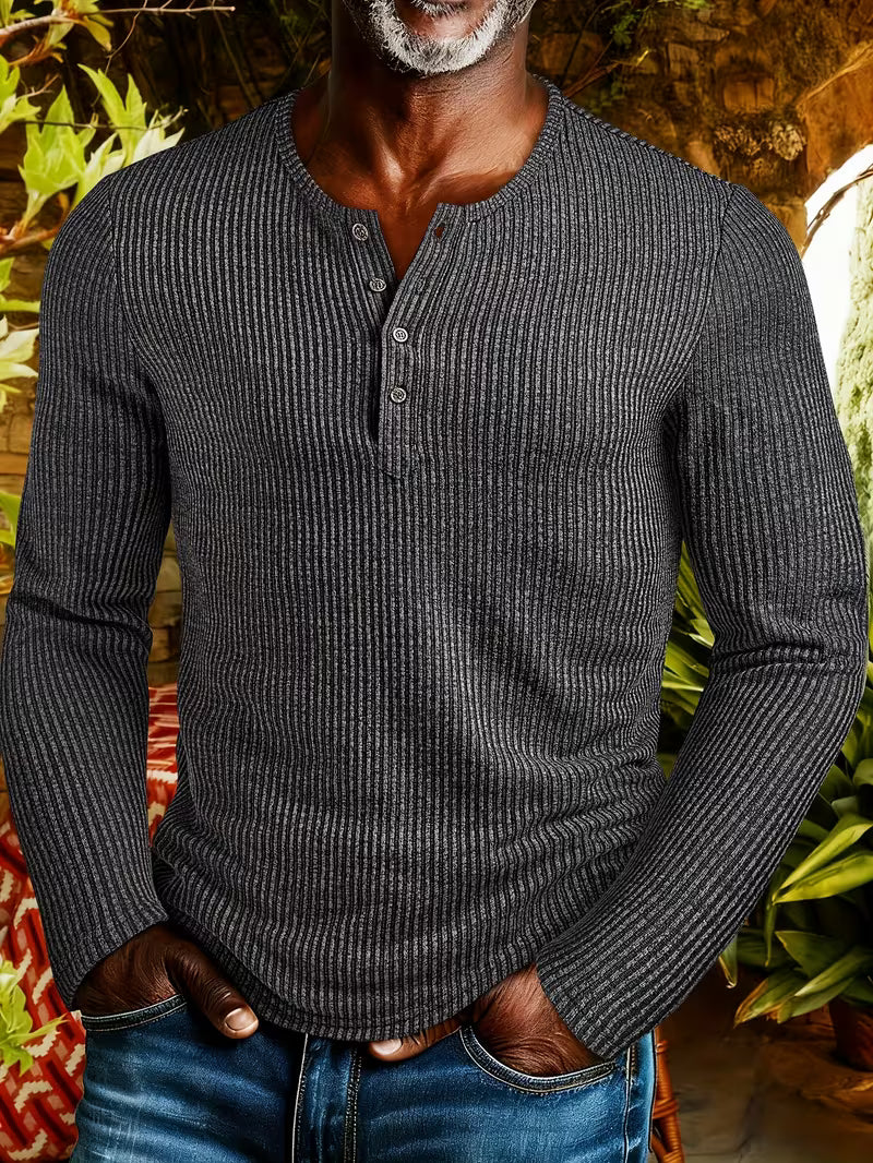 HARRISON OF CALIFORNIA | DURABLE WINTER KNIT SHIRT FOR MEN