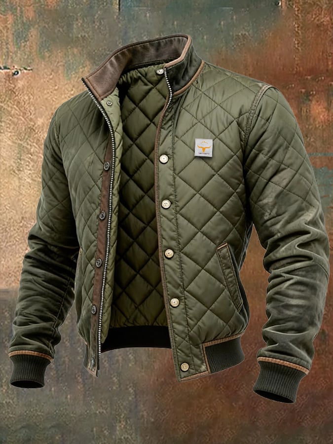 HARRISON OF CALIFORNIA | CLASSIC QUILTED JACKET FOR MEN