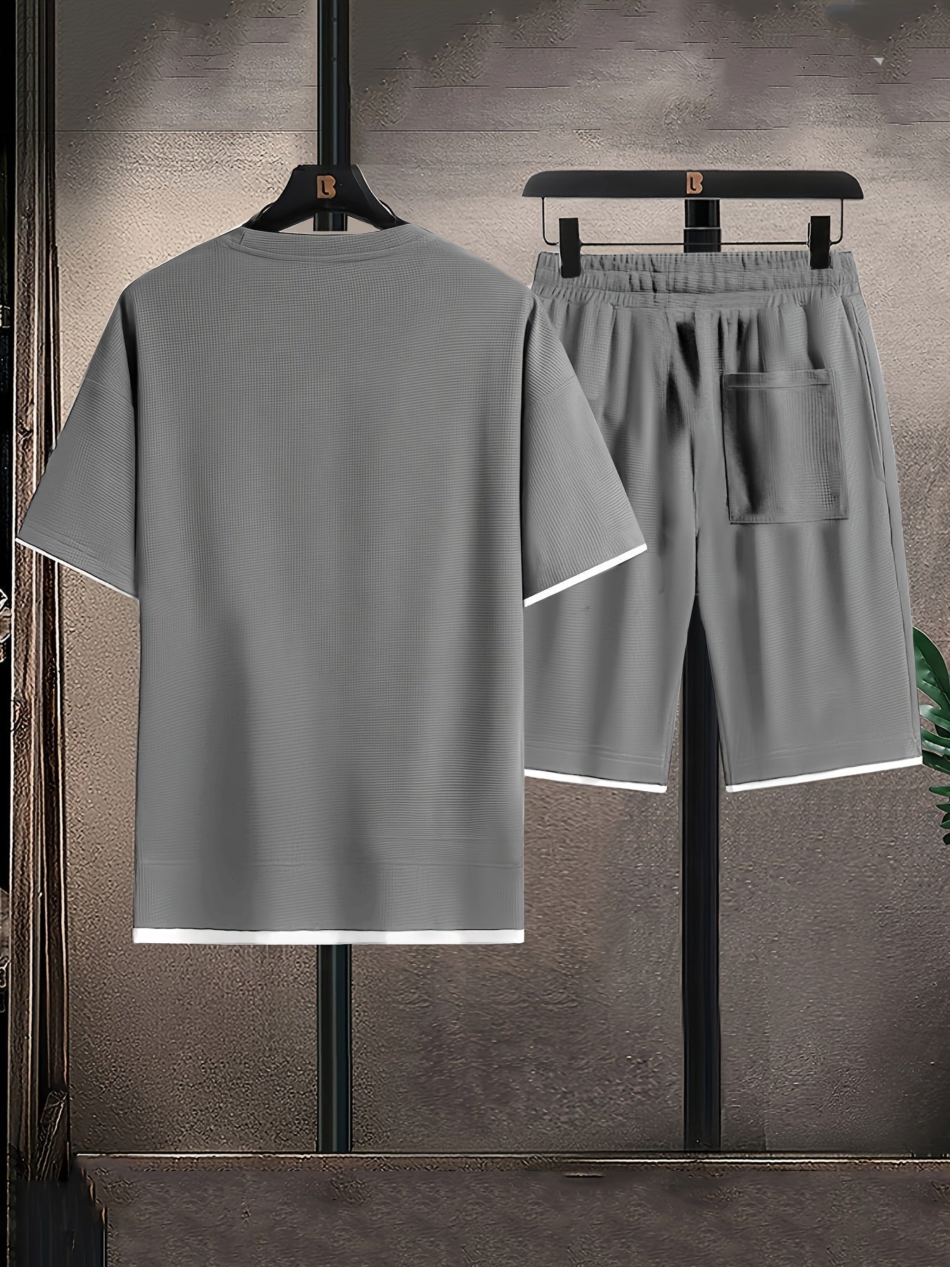HARRISON OF CALIFORNIA | WAFFLE LOUNGE SET FOR MEN