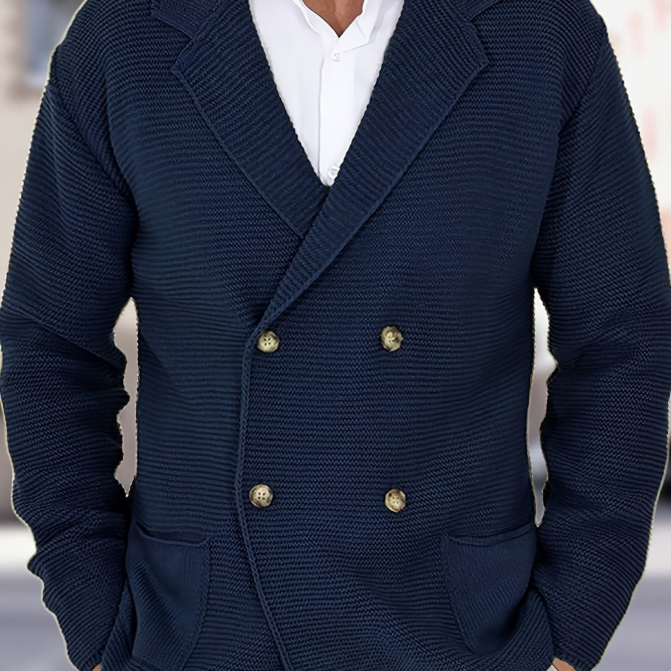 HARRISON OF CALIFORNIA | ELEGANT KNIT CARDIGAN FOR MEN