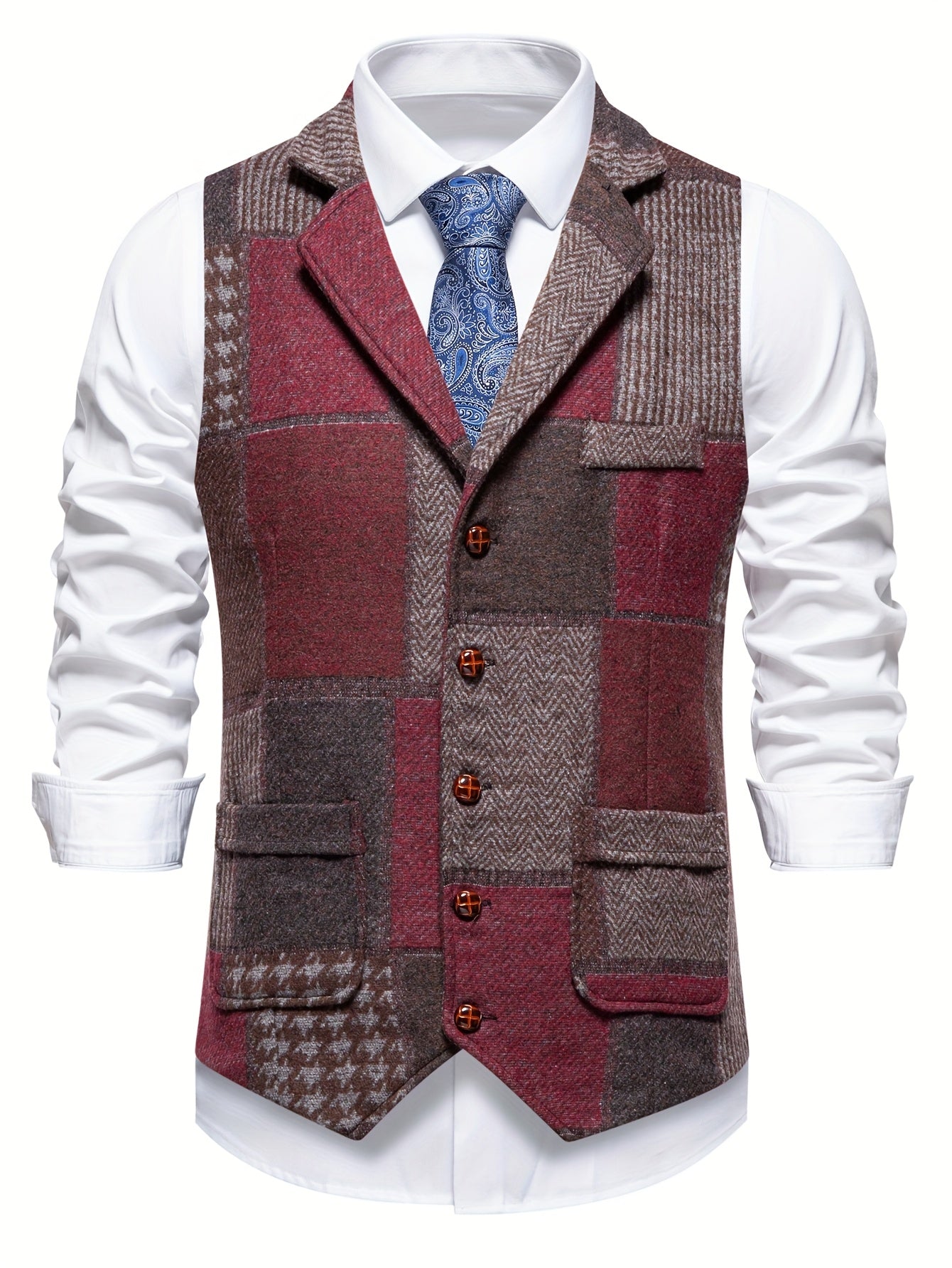 HARRISON OF CALIFORNIA | FORMAL TWEED VEST FOR MEN