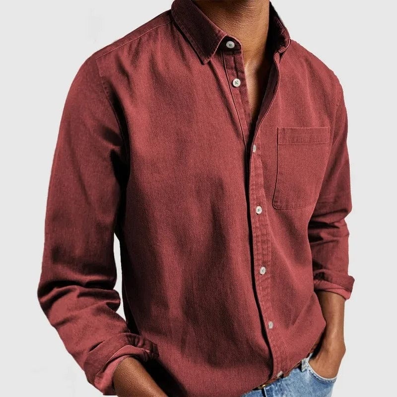 HARRISON OF CALIFORNIA | BUTTONED POLO SHIRT FOR MEN