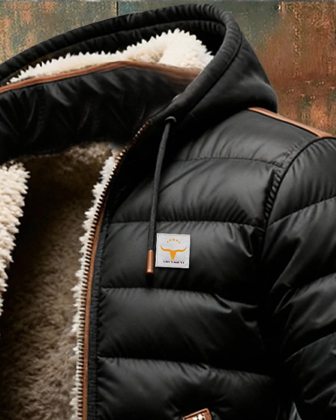 HARRISON OF CALIFORNIA | ELEGANT SHERPA QUILTED JACKET FOR MEN