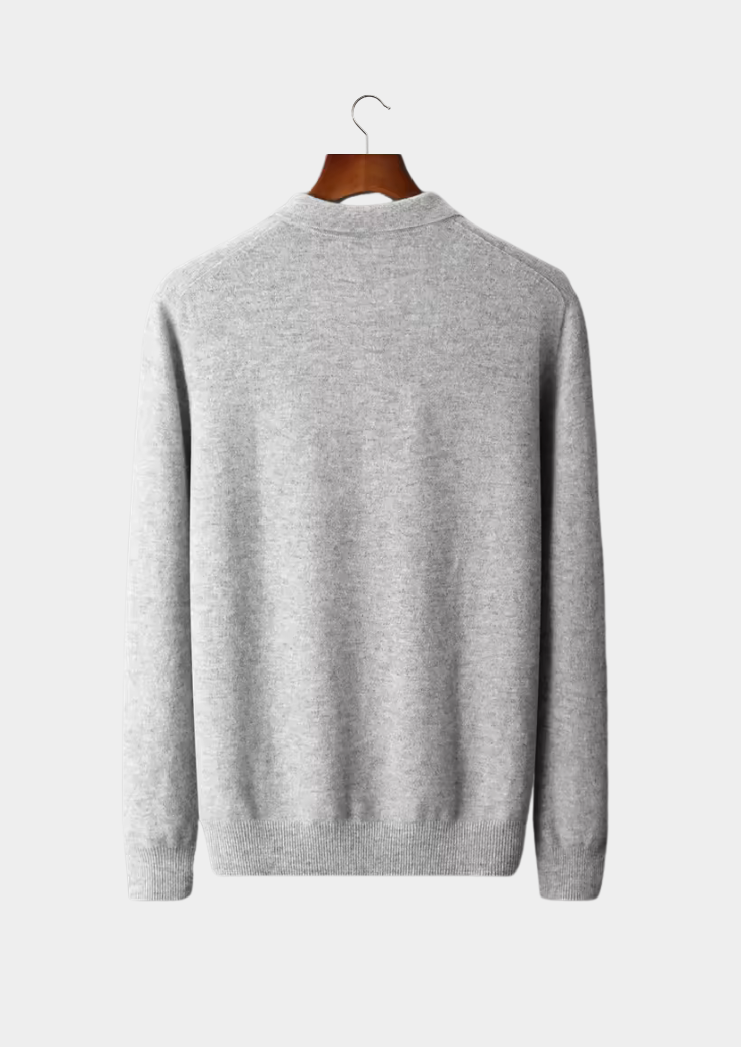 HARRISON OF CALIFORNIA | CLASSIC LONG-SLEEVE POLO SHIRT FOR MEN