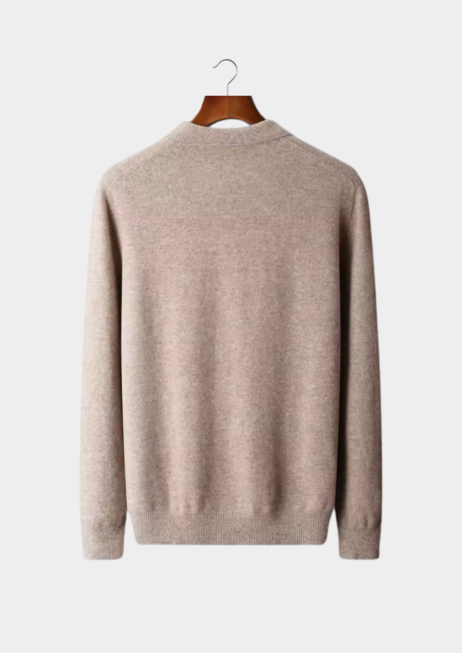 HARRISON OF CALIFORNIA | CLASSIC LONG-SLEEVE POLO SHIRT FOR MEN