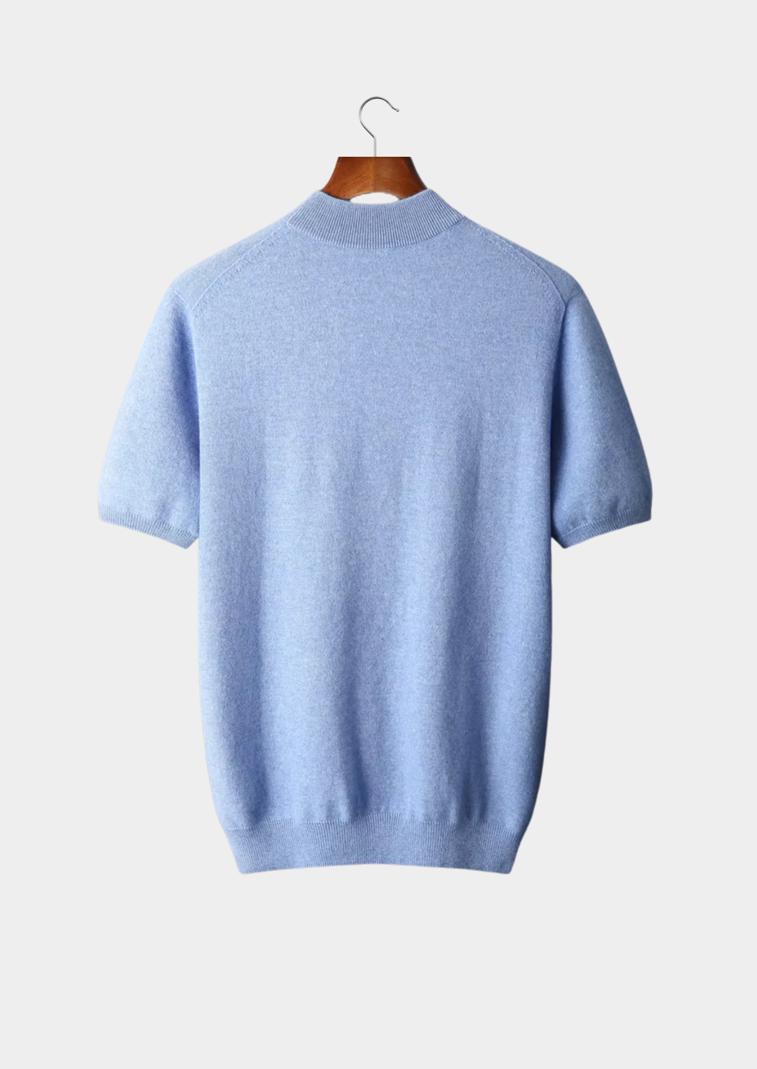 HARRISON OF CALIFORNIA | PREMIUM MOCK NECK T-SHIRT FOR MEN