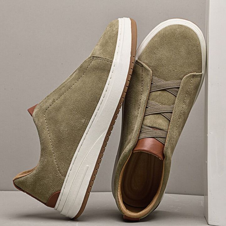 HARRISON OF CALIFORNIA | SUEDE SLIP-ON SHOES FOR MEN