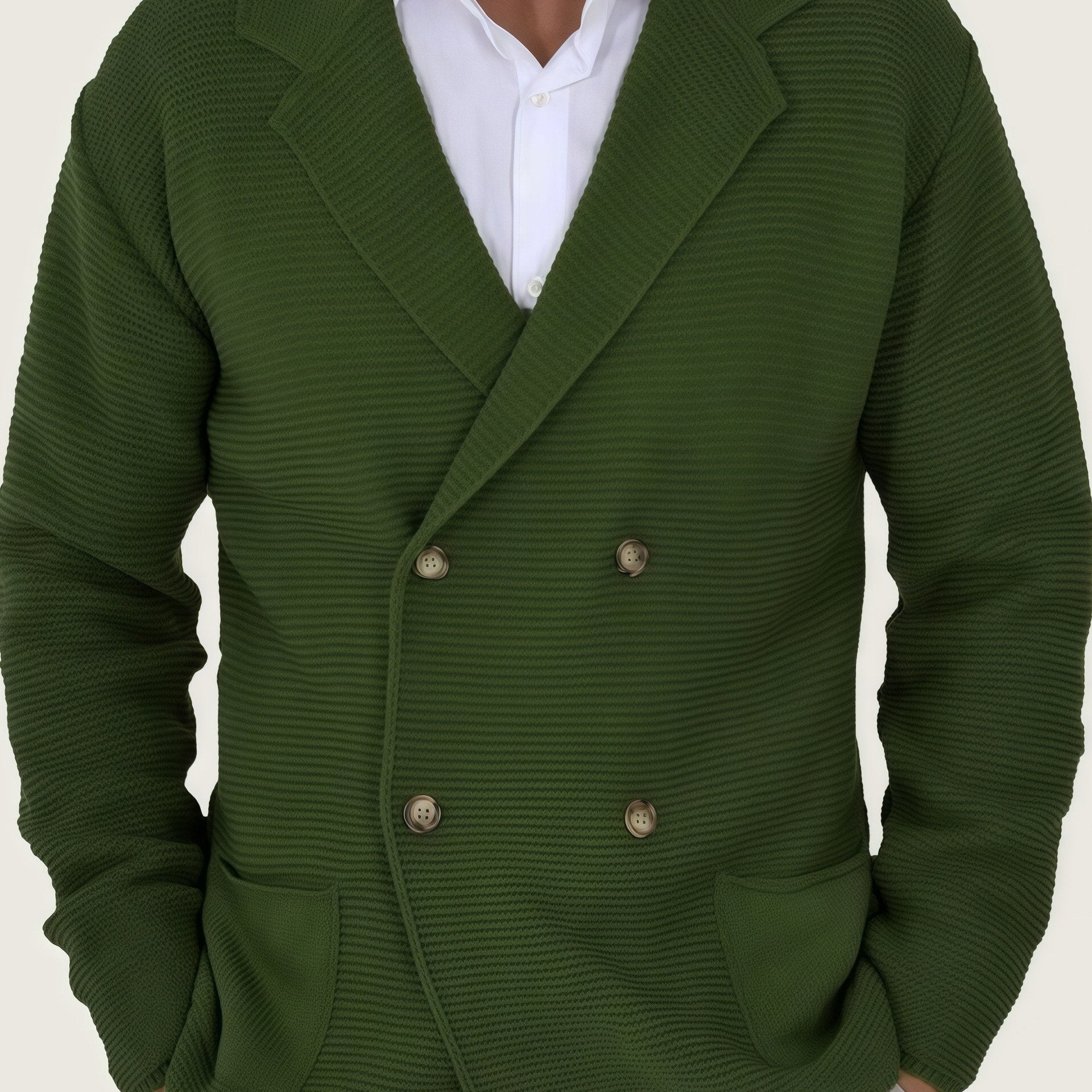 HARRISON OF CALIFORNIA | ELEGANT KNIT CARDIGAN FOR MEN