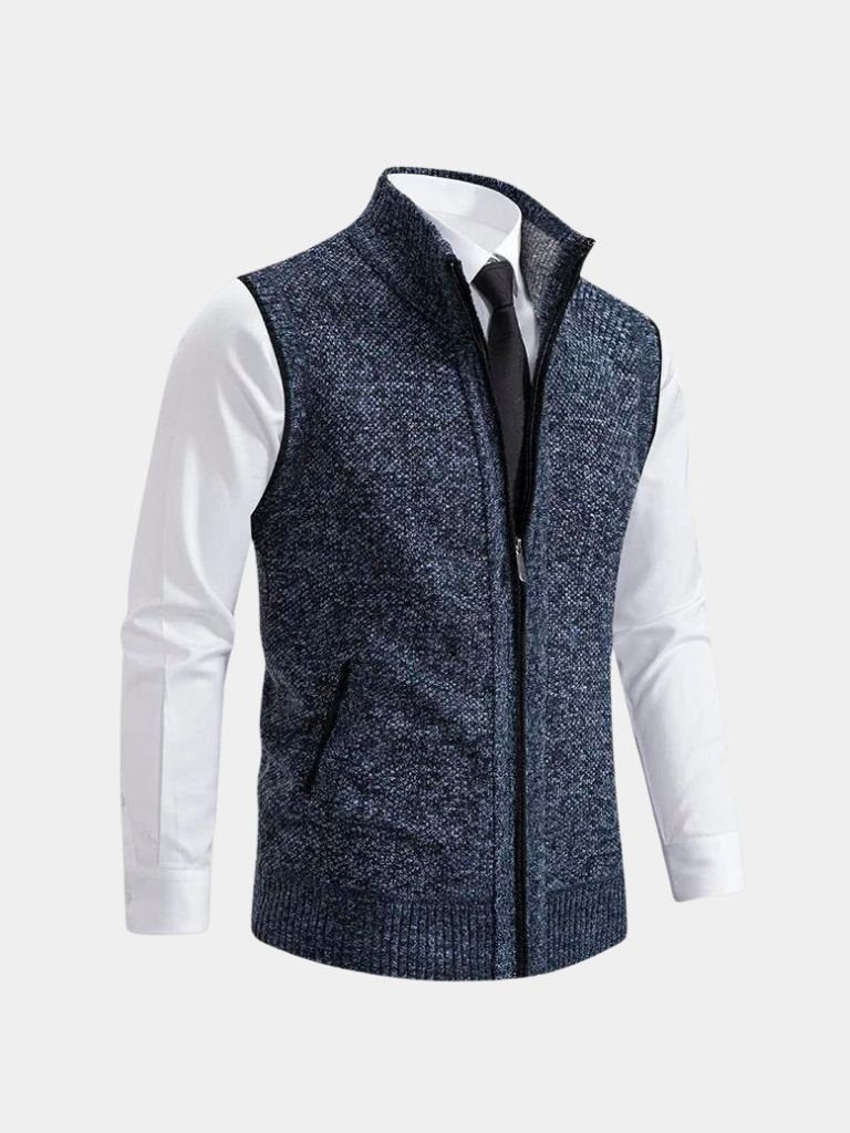 HARRISON OF CALIFORNIA | FULL-ZIP VEST FOR MEN