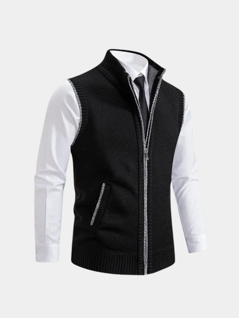 HARRISON OF CALIFORNIA | FULL-ZIP VEST FOR MEN