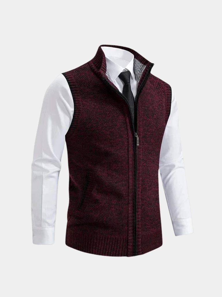 HARRISON OF CALIFORNIA | FULL-ZIP VEST FOR MEN