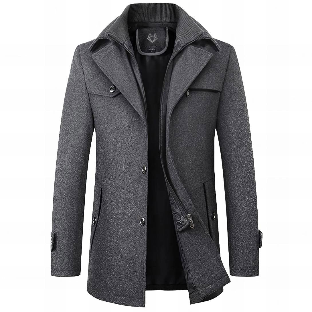HARRISON OF CALIFORNIA | ELEGANT STRUCTURED COAT FOR MEN