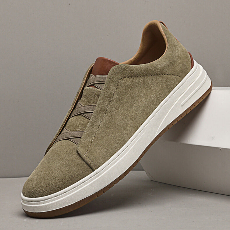 HARRISON OF CALIFORNIA | SUEDE SLIP-ON SHOES FOR MEN
