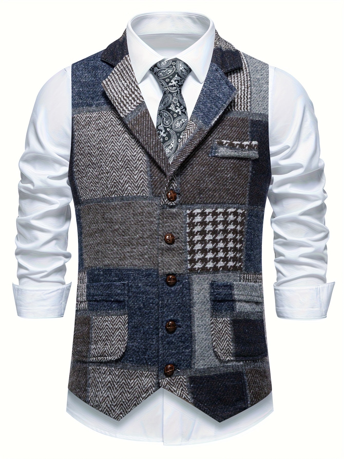 HARRISON OF CALIFORNIA | FORMAL TWEED VEST FOR MEN