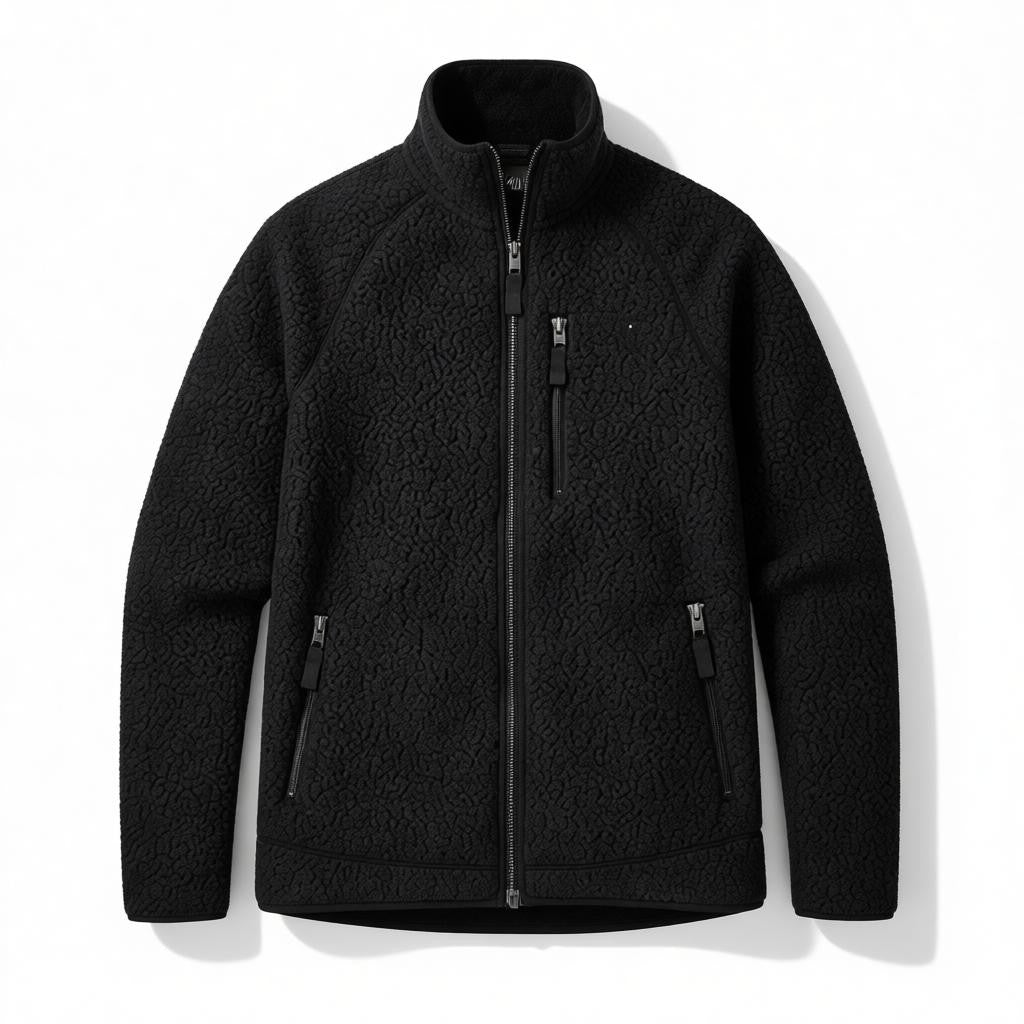 HARRISON OF CALIFORNIA | SHERPA FLEECE JACKET FOR MEN