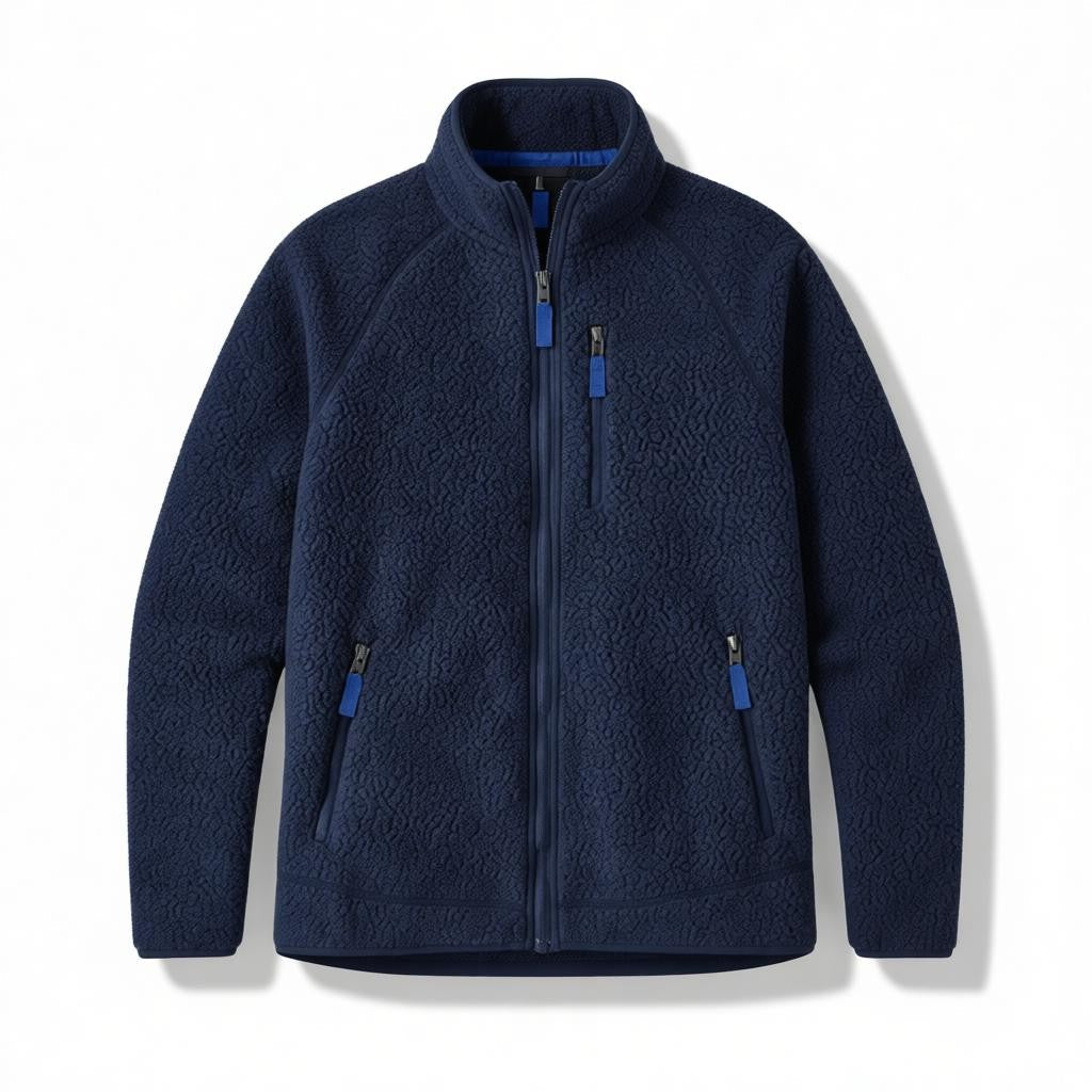 HARRISON OF CALIFORNIA | SHERPA FLEECE JACKET FOR MEN
