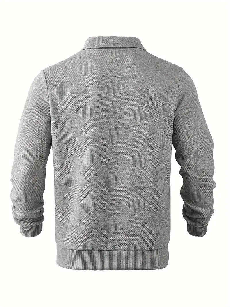 HARRISON OF CALIFORNIA | GEOMETRIC KNIT PULLOVER FOR MEN