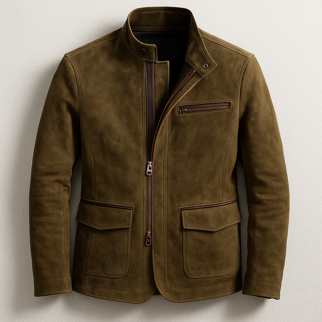 HARRISON OF CALIFORNIA | SUEDE FIELD JACKET FOR MEN