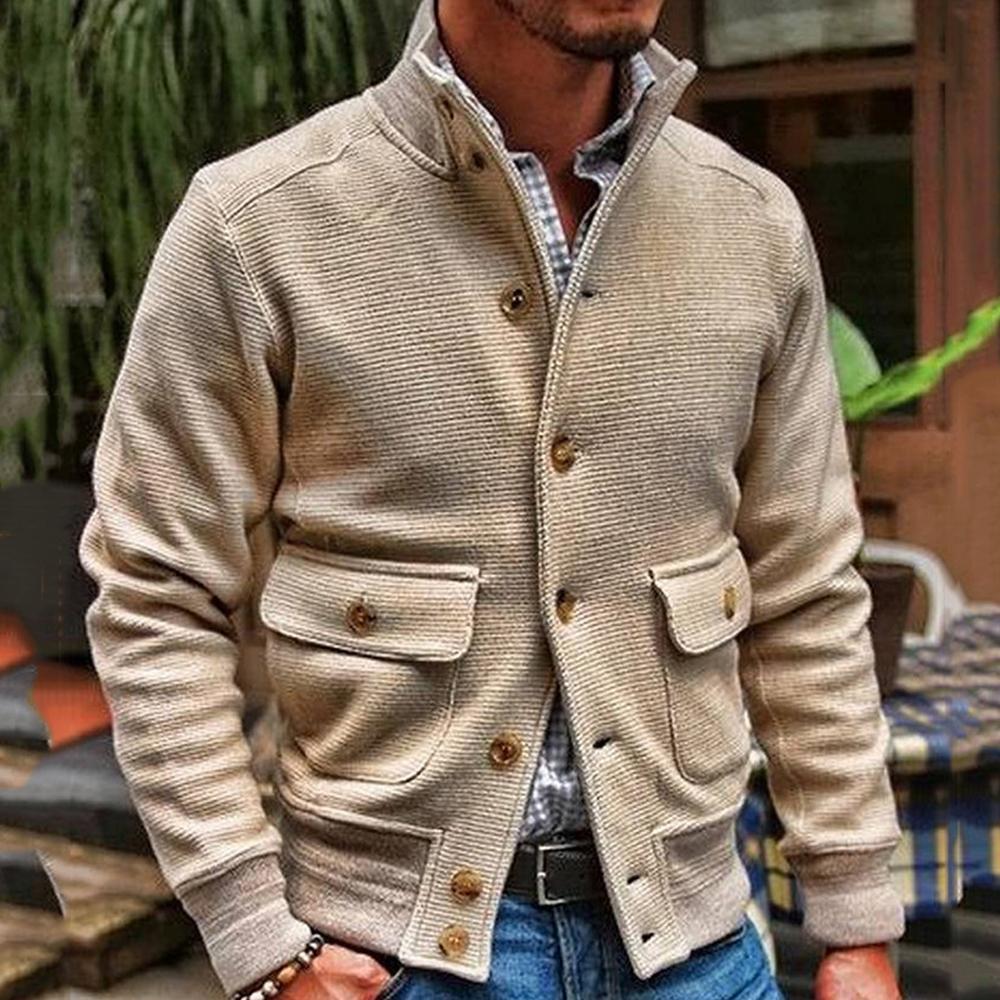 HARRISON OF CALIFORNIA | CLASSIC HIGH COLLAR JACKET FOR MEN
