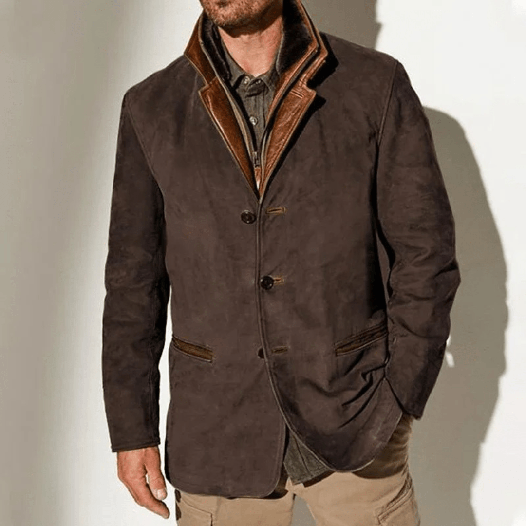 HARRISON OF CALIFORNIA | HIGH COLLAR JACKET FOR MEN