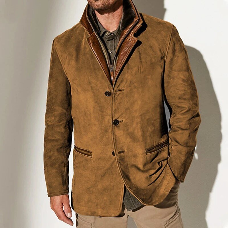 HARRISON OF CALIFORNIA | HIGH COLLAR JACKET FOR MEN
