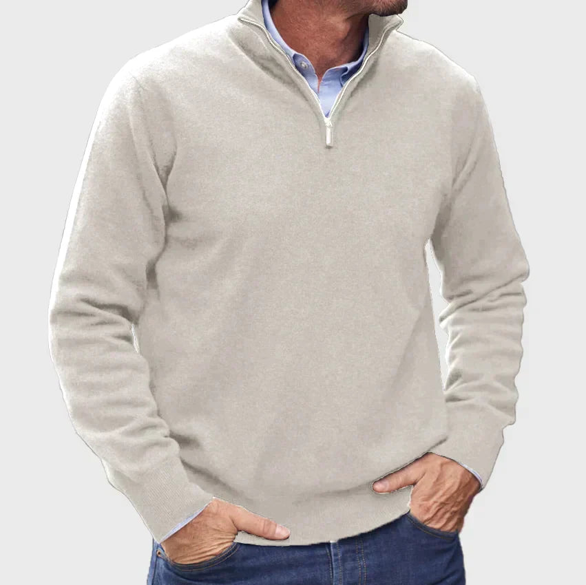 HARRISON OF CALIFORNIA | ZIP PULLOVER FOR MEN