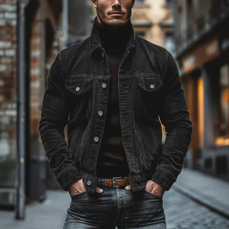 HARRISON OF CALIFORNIA | RETRO CORDUROY JACKET FOR MEN