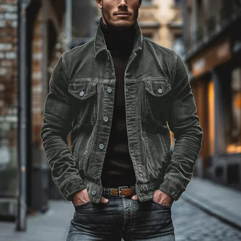 HARRISON OF CALIFORNIA | RETRO CORDUROY JACKET FOR MEN