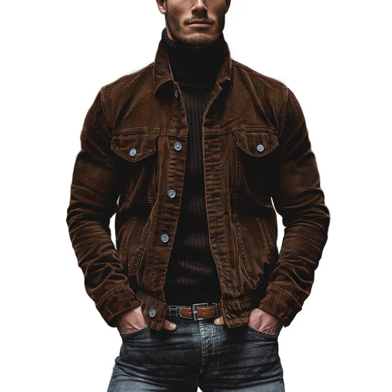 HARRISON OF CALIFORNIA | RETRO CORDUROY JACKET FOR MEN
