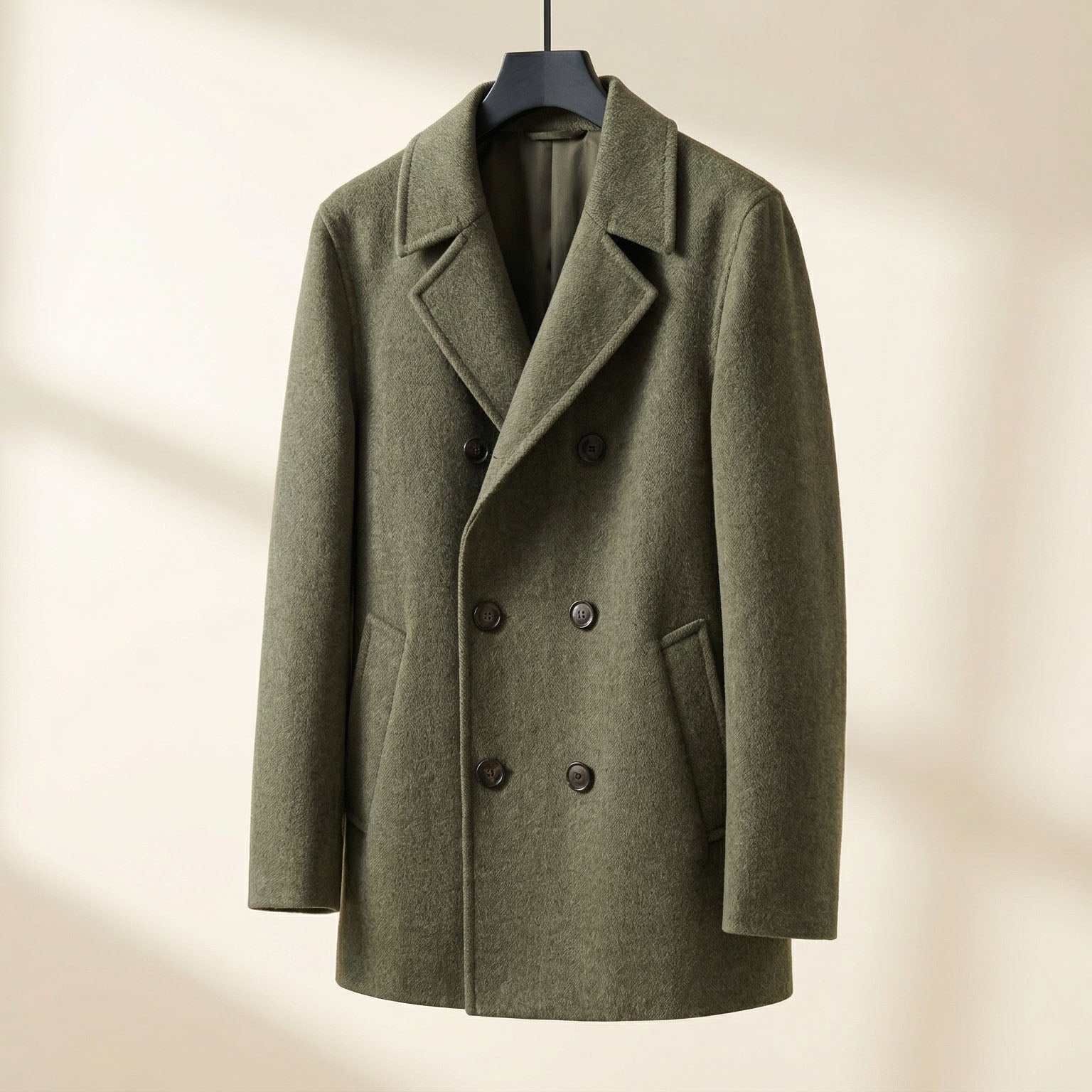 HARRISON OF CALIFORNIA | STRUCTURED WOOL COAT FOR MEN