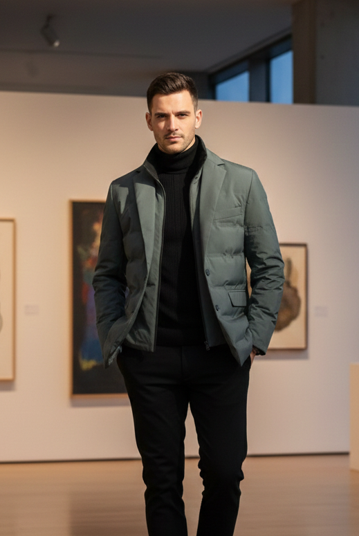 HARRISON OF CALIFORNIA | URBAN DOWN JACKET FOR MEN