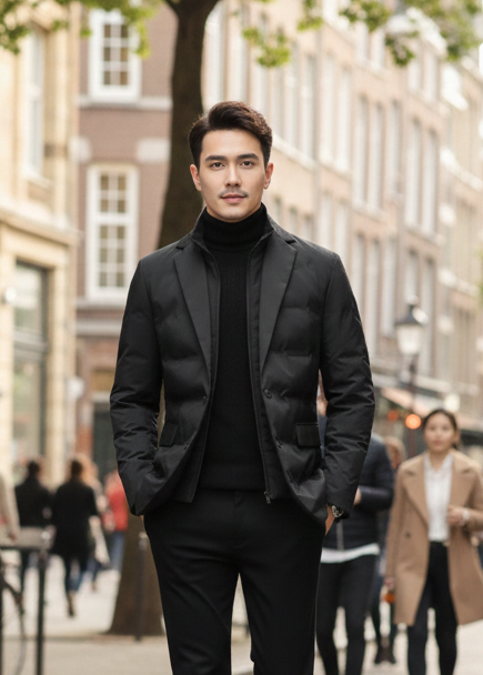 HARRISON OF CALIFORNIA | URBAN DOWN JACKET FOR MEN