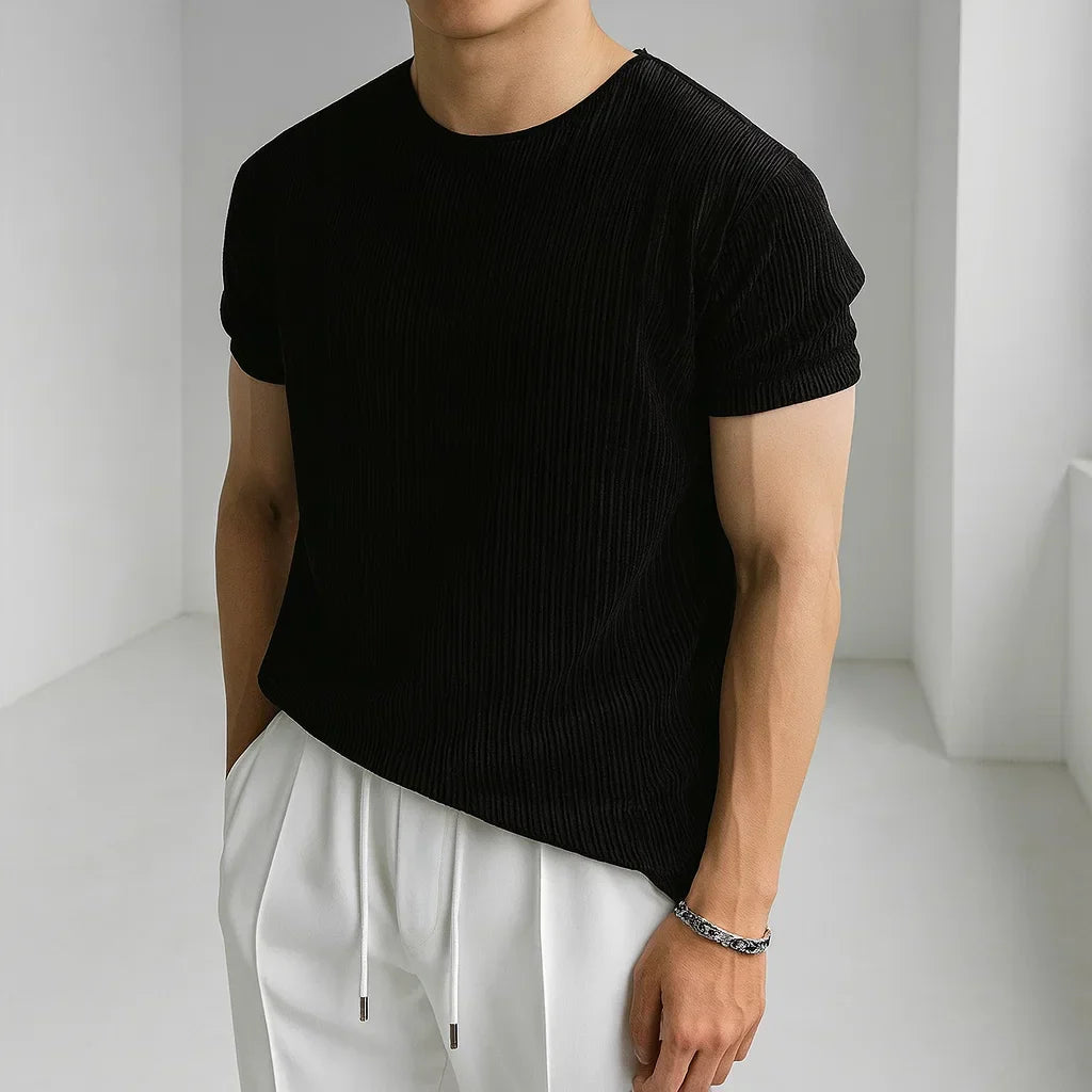HARRISON OF CALIFORNIA | KNIT T-SHIRT FOR MEN