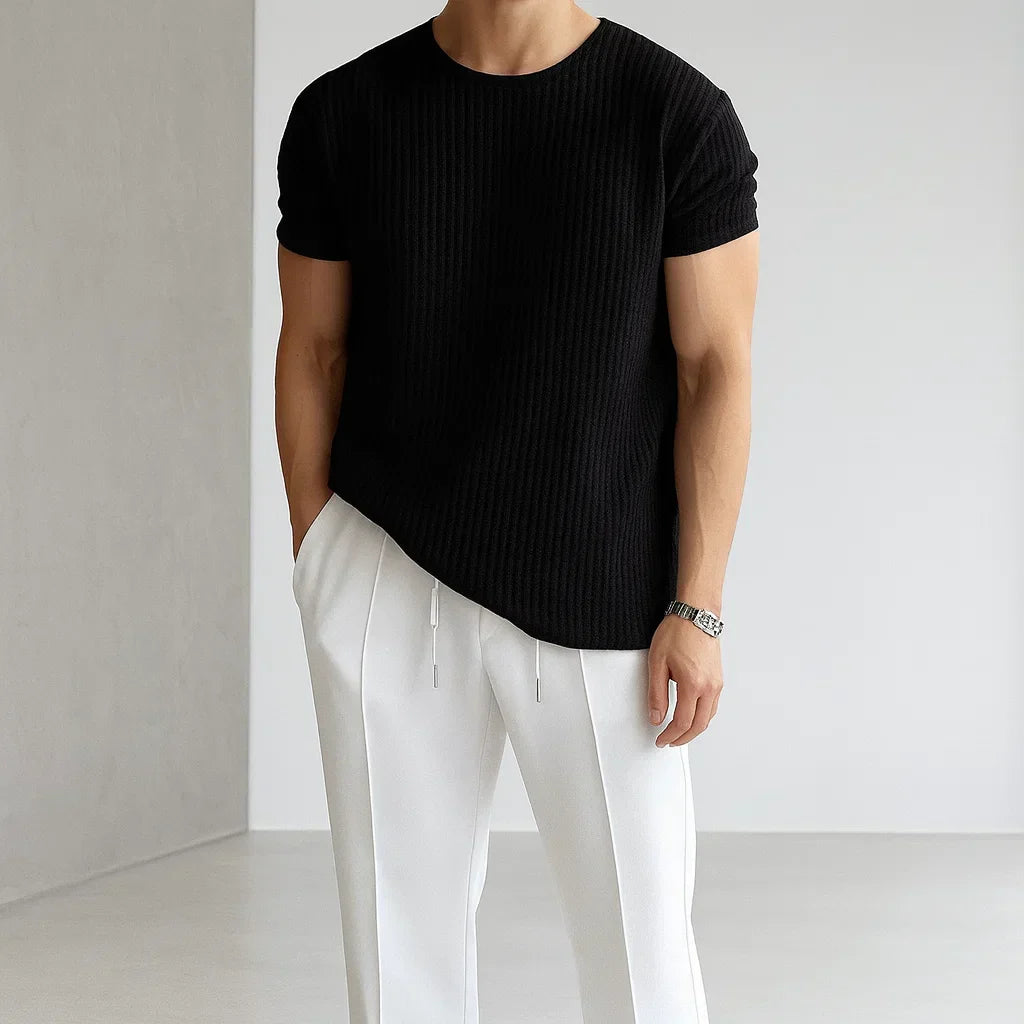 HARRISON OF CALIFORNIA | KNIT T-SHIRT FOR MEN