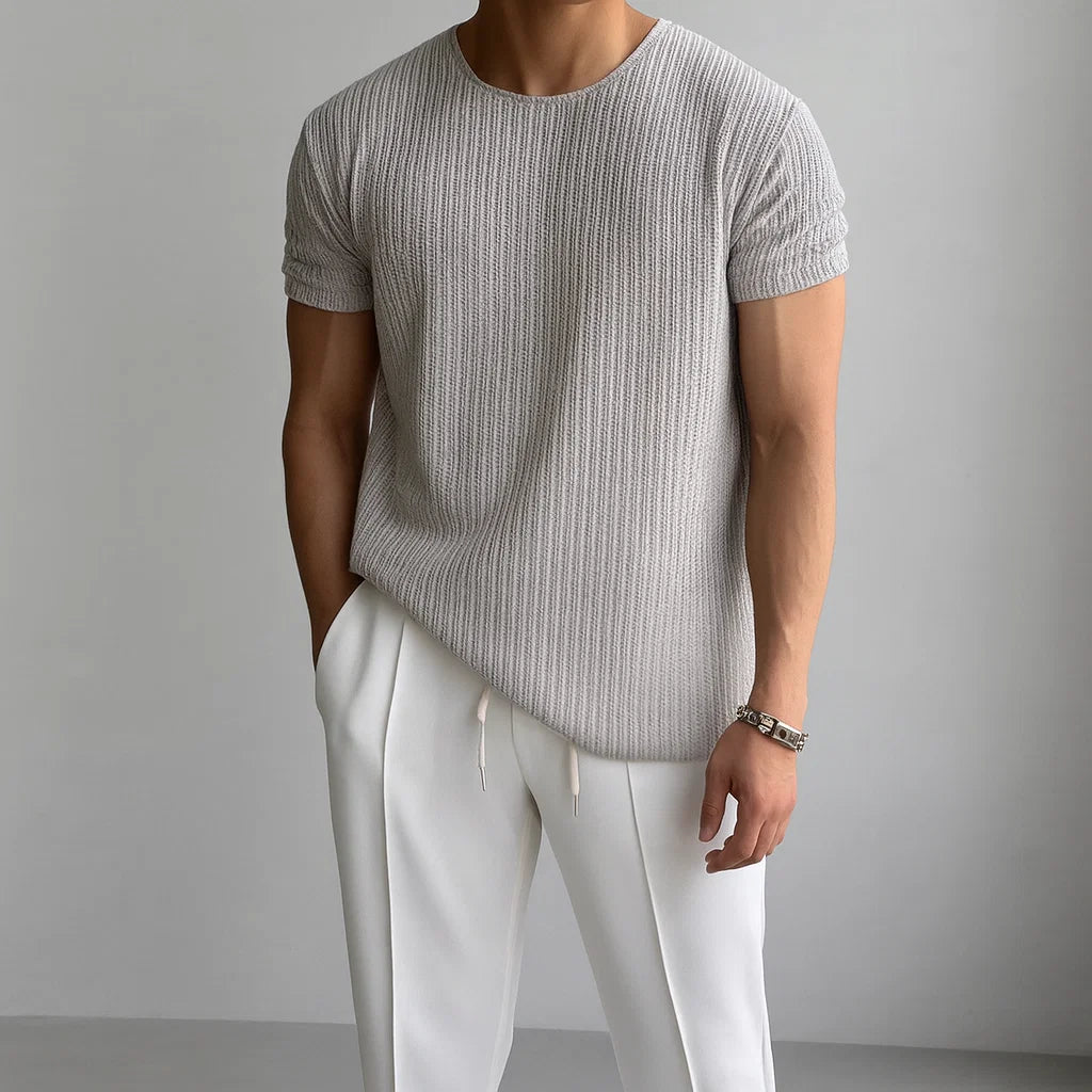 HARRISON OF CALIFORNIA | KNIT T-SHIRT FOR MEN