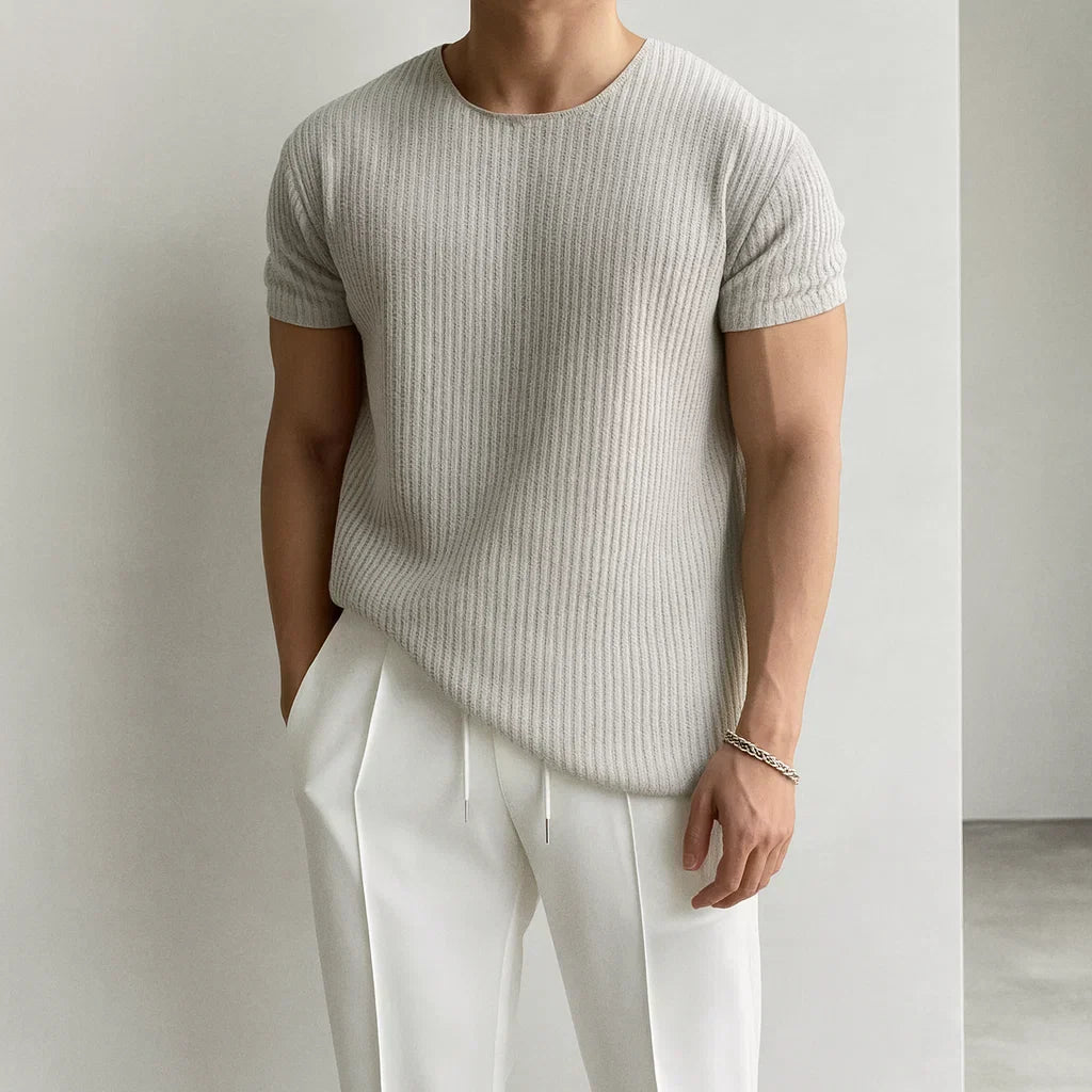 HARRISON OF CALIFORNIA | KNIT T-SHIRT FOR MEN