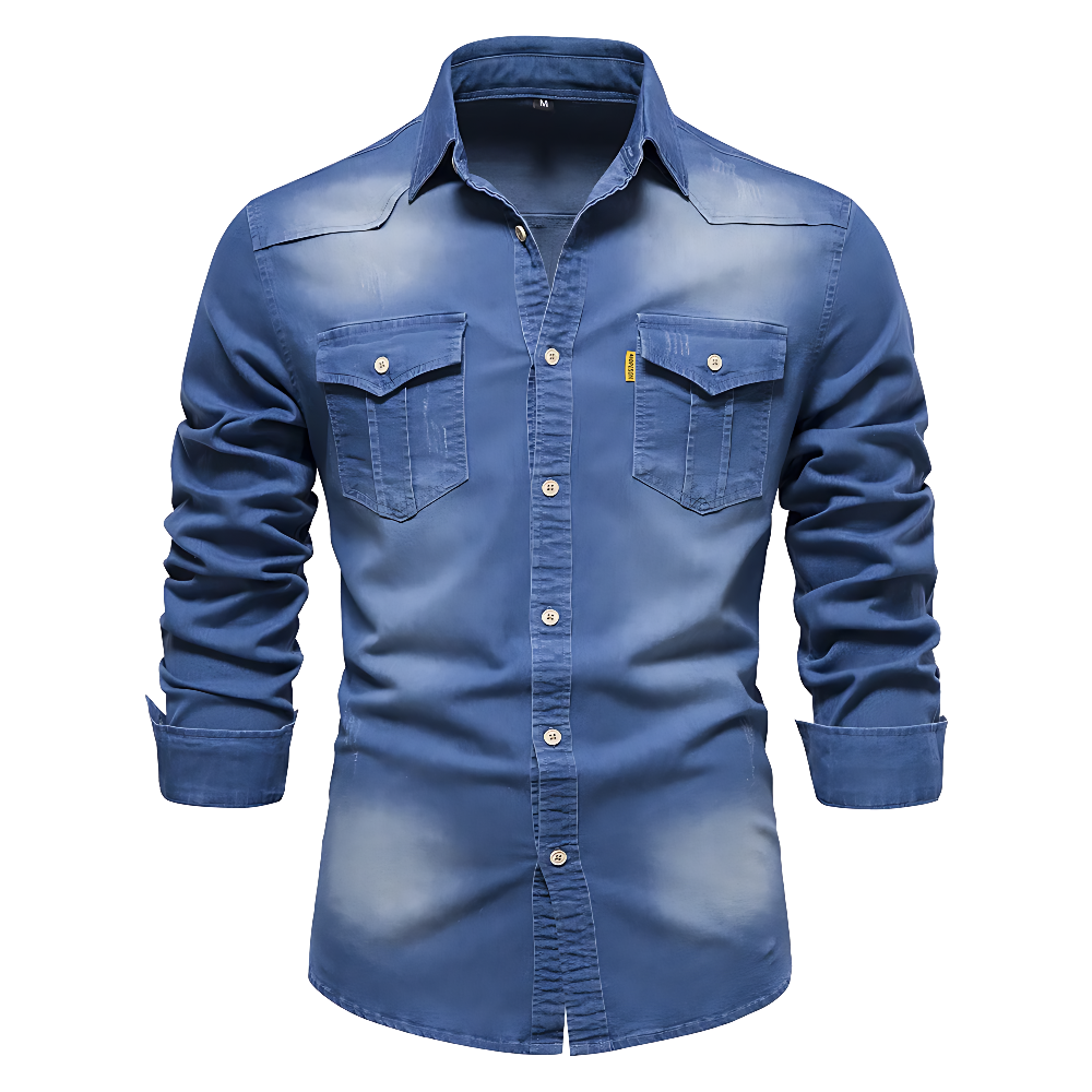 HARRISON OF CALIFORNIA | DENIM SHIRT FOR MEN