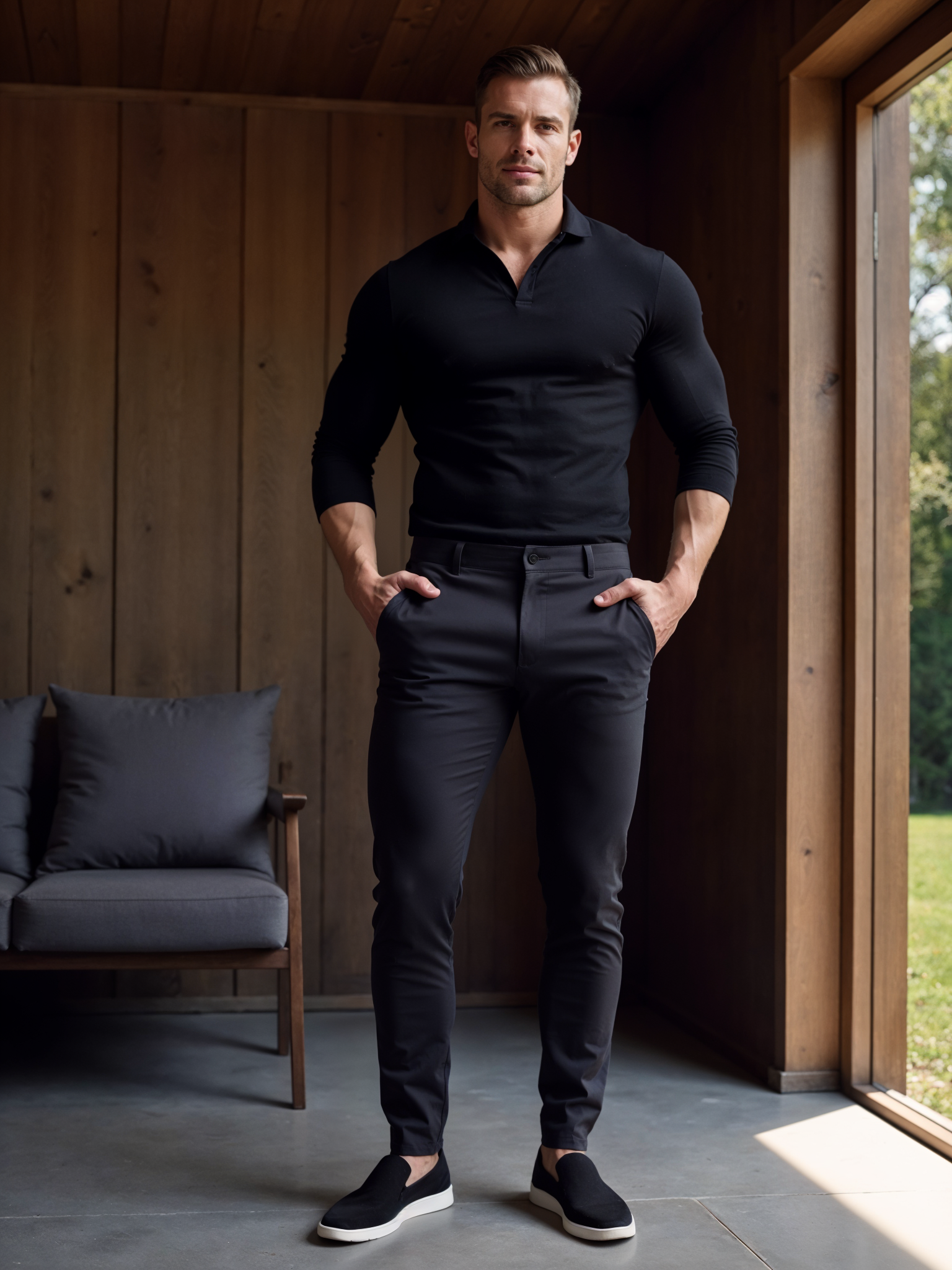 HARRISON OF CALIFORNIA | STRETCH PANTS FOR MEN