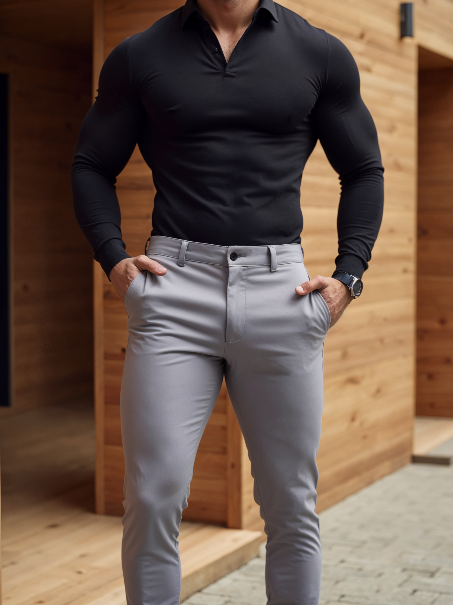 HARRISON OF CALIFORNIA | STRETCH PANTS FOR MEN