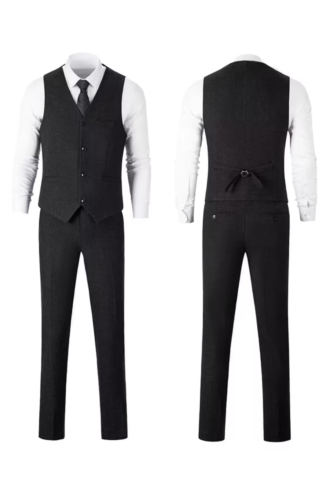 HARRISON OF CALIFORNIA | HERRINGBONE SUIT FOR MEN