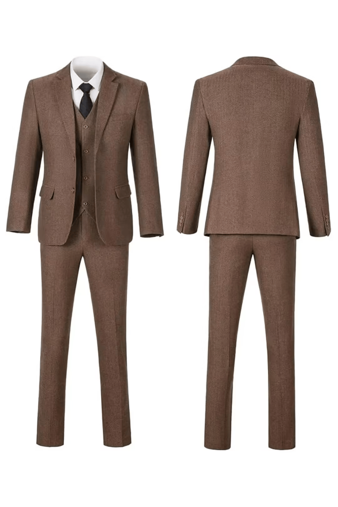 HARRISON OF CALIFORNIA | HERRINGBONE SUIT FOR MEN