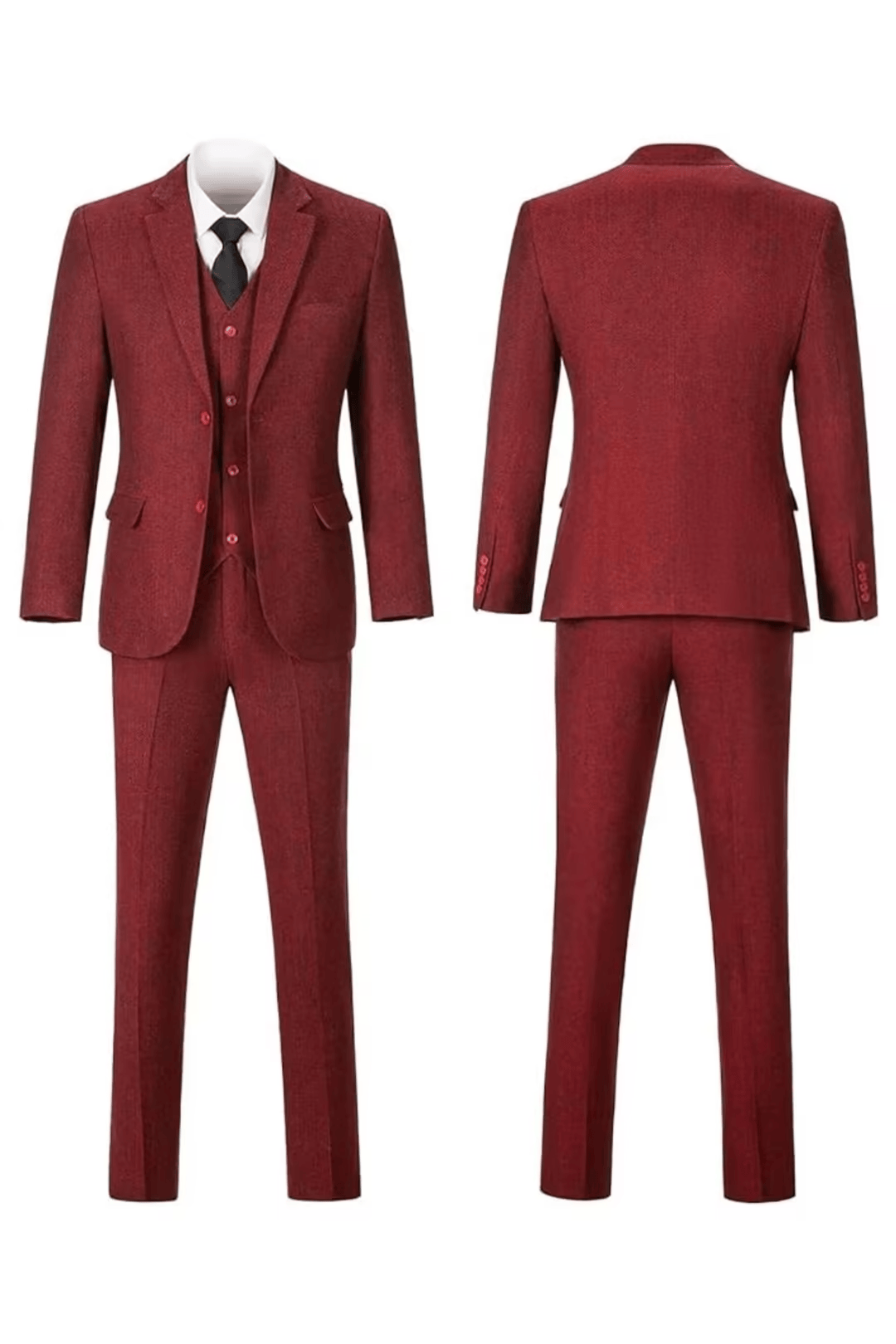 HARRISON OF CALIFORNIA | HERRINGBONE SUIT FOR MEN