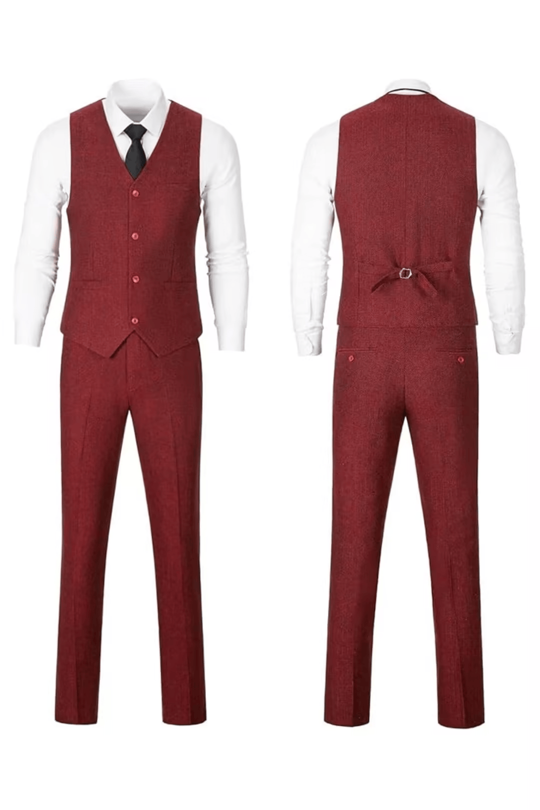 HARRISON OF CALIFORNIA | HERRINGBONE SUIT FOR MEN