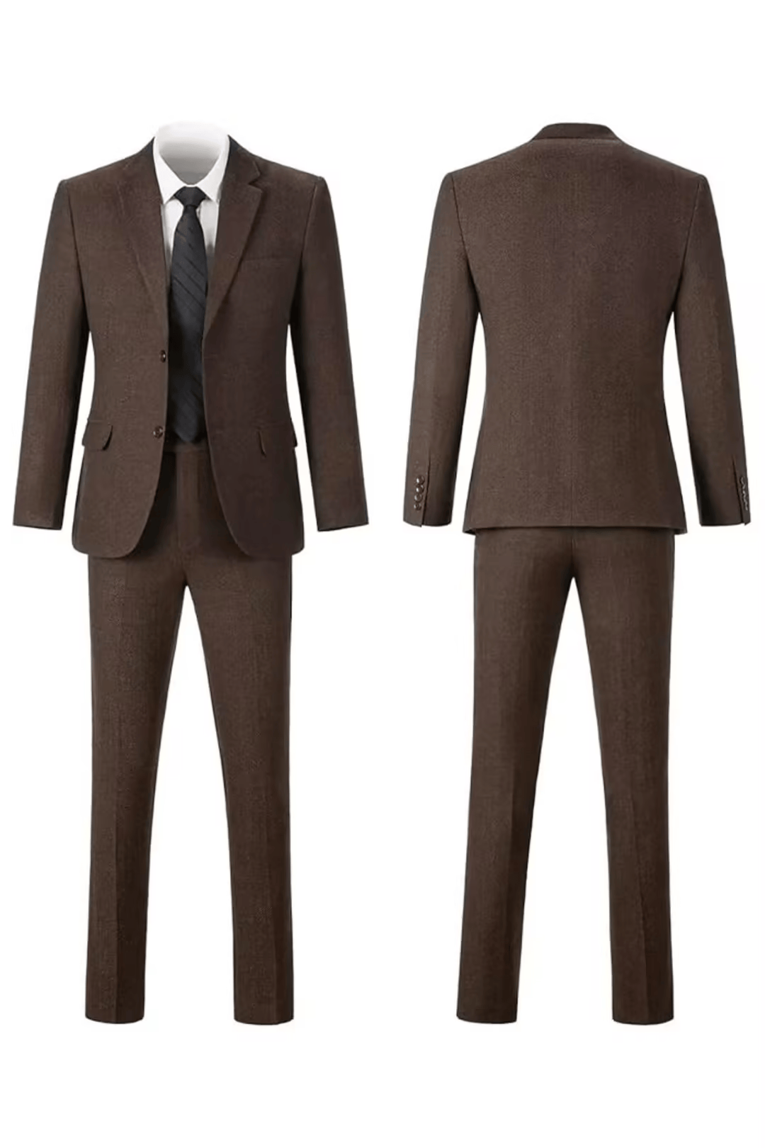 HARRISON OF CALIFORNIA | HERRINGBONE SUIT FOR MEN
