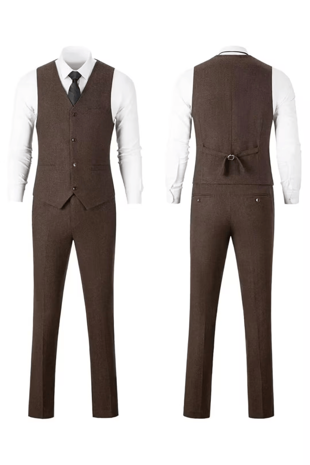 HARRISON OF CALIFORNIA | HERRINGBONE SUIT FOR MEN